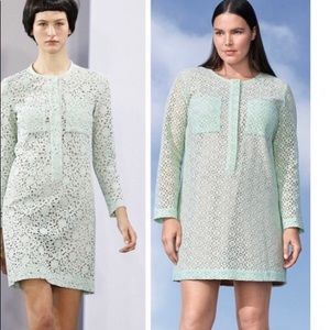 Victoria Beckham x Target MintGreen Pleated Dress